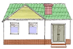 Как нарисовать дом, шаг 6